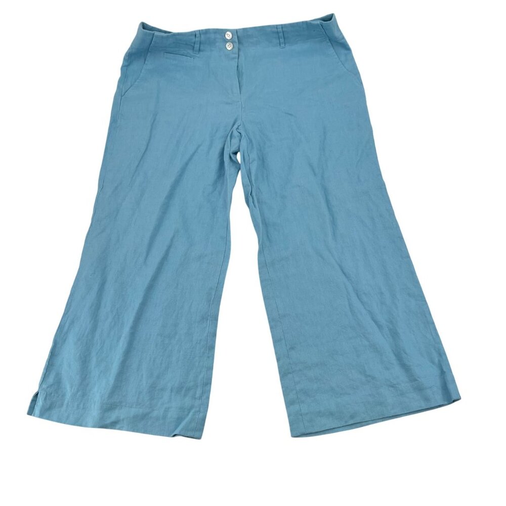Blue Wide Leg Women’s Pants